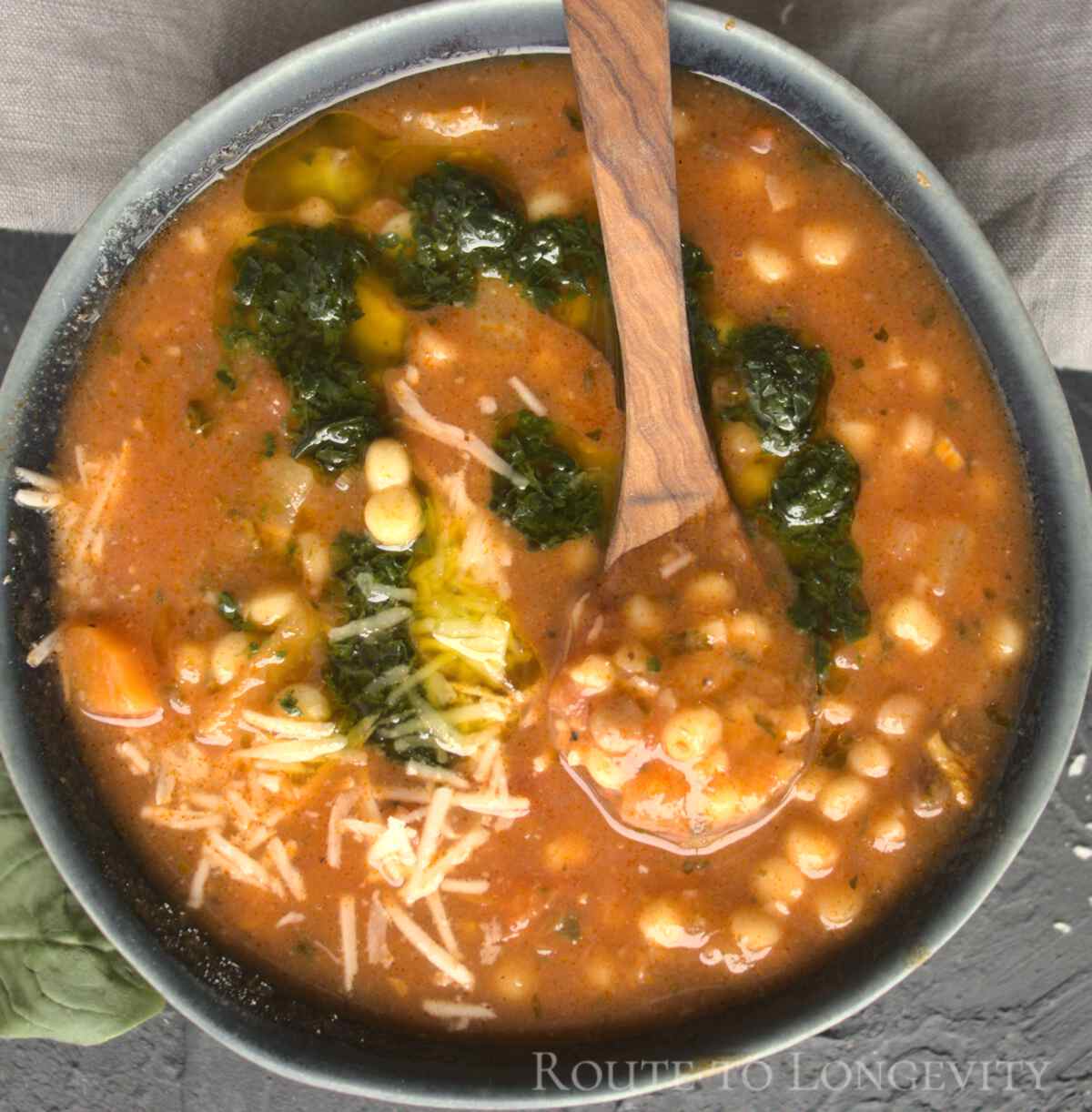 Sardinian Minestrone Soup - Blue Zone Staple