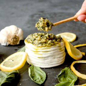 Pesto without pine seeds