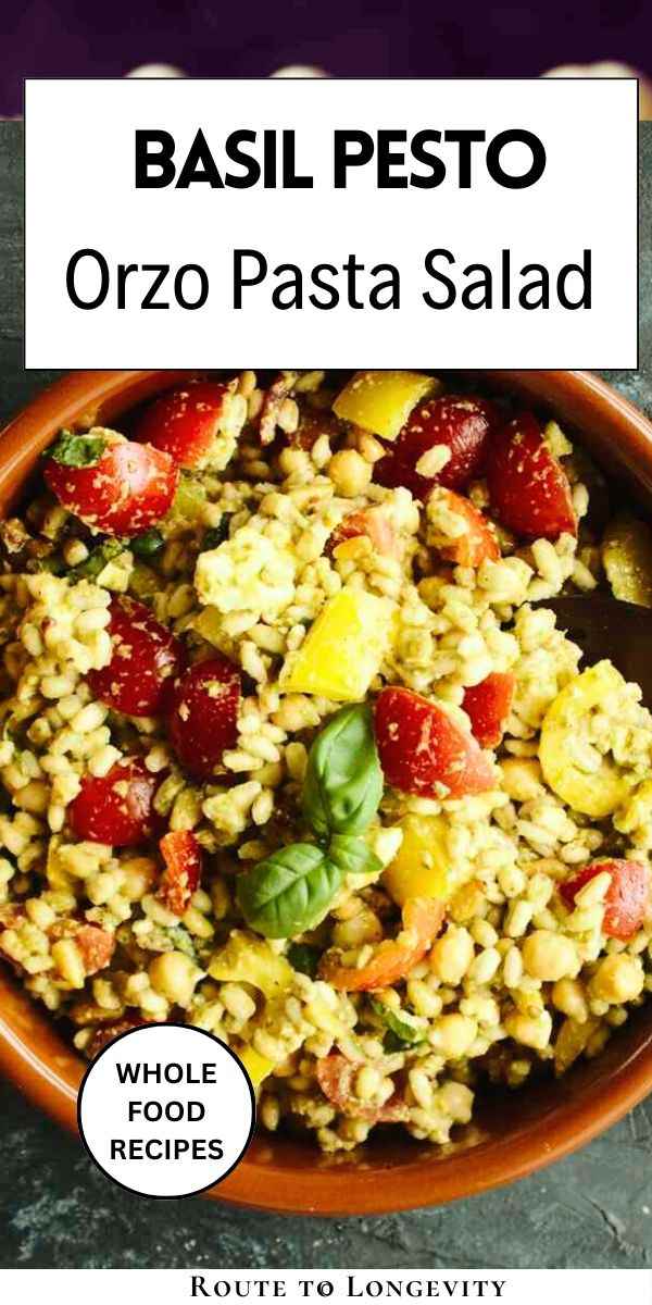 Orzo Pesto Pasta Salad