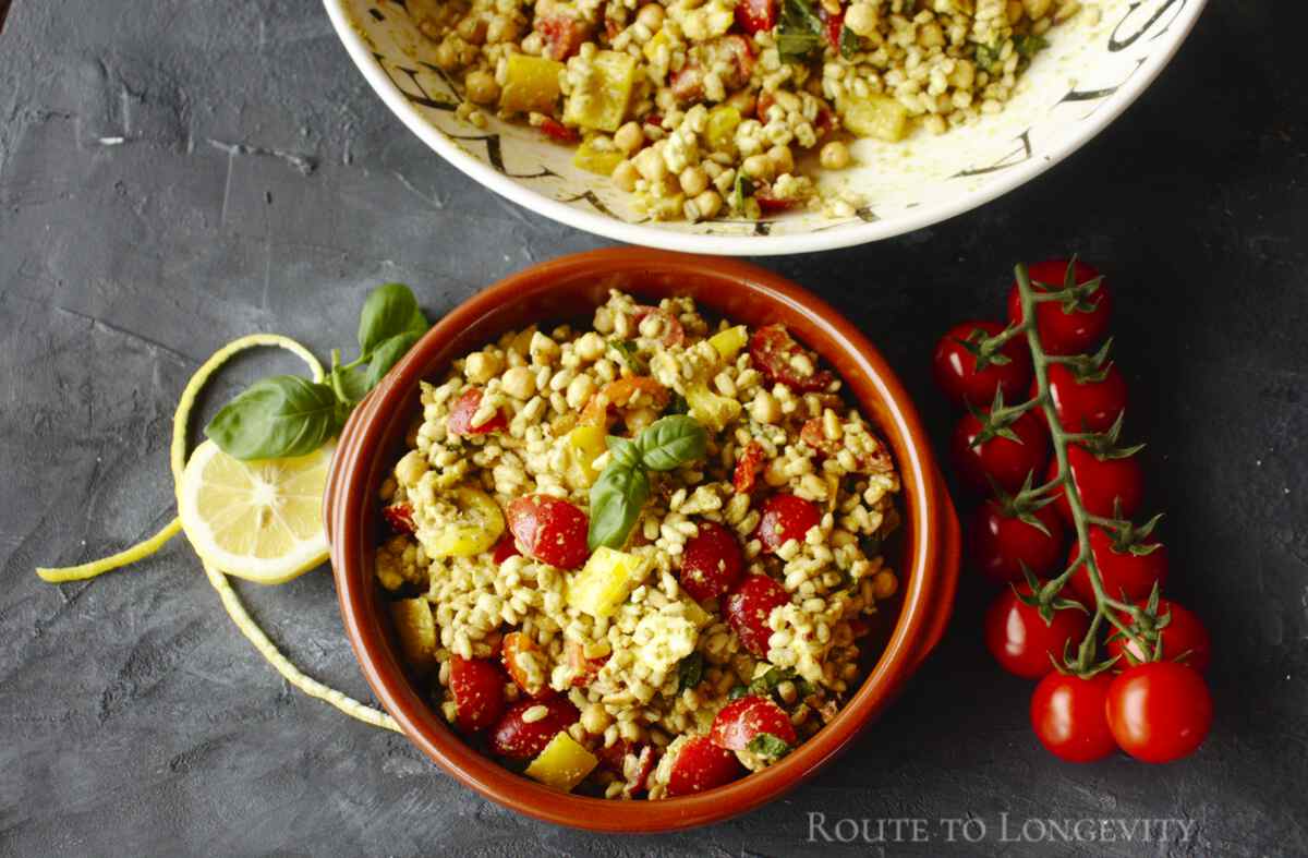 Orzo Pesto Salad Recipe