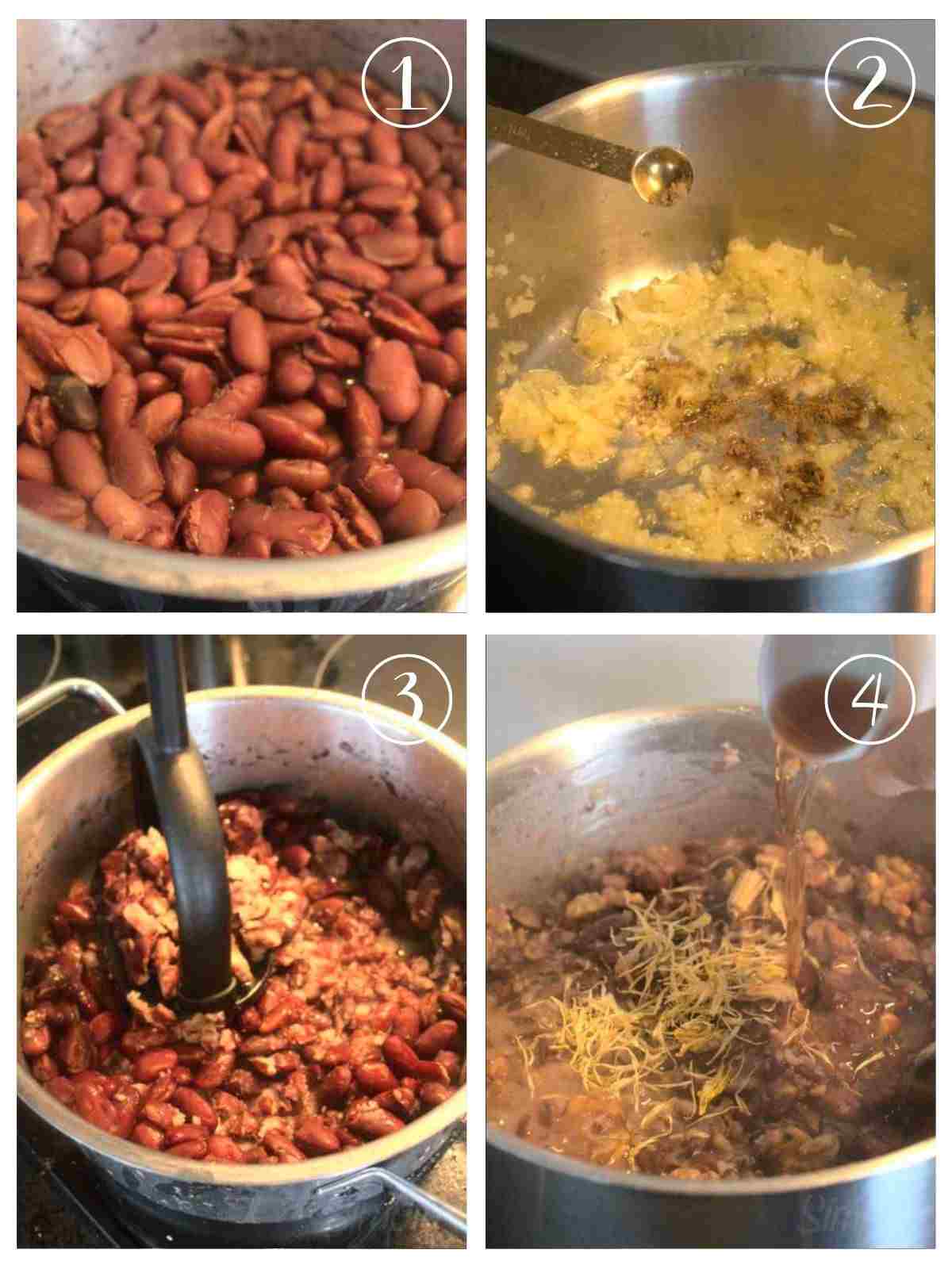 how to make lobio Process