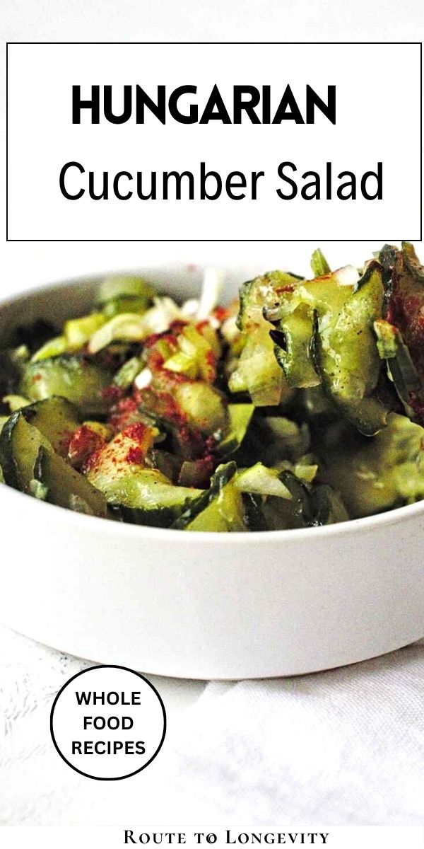 hungarian cucumber salad