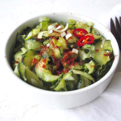 hungarian cucumber salad