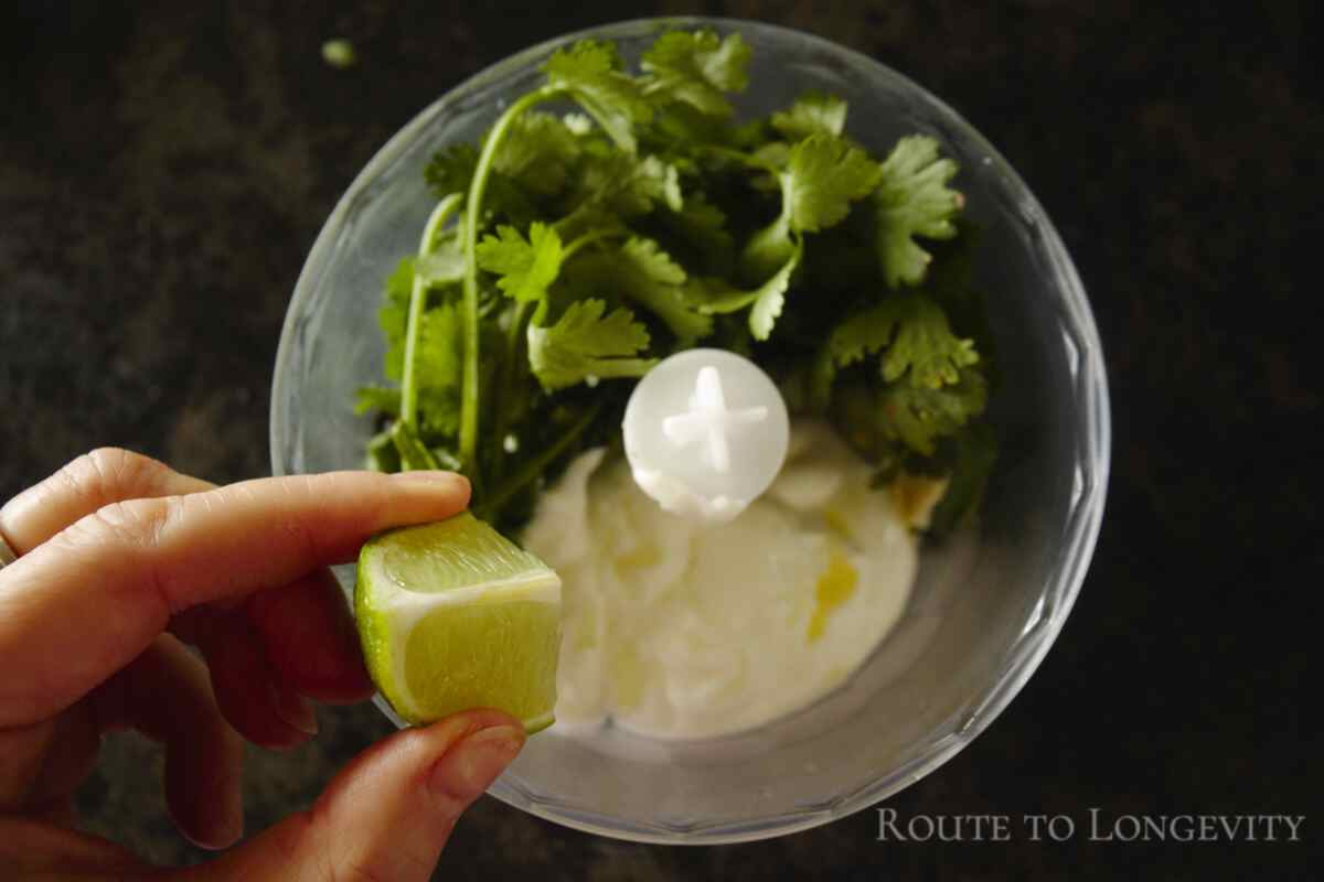 Creamy Cilantro Lime Sauce Recipe