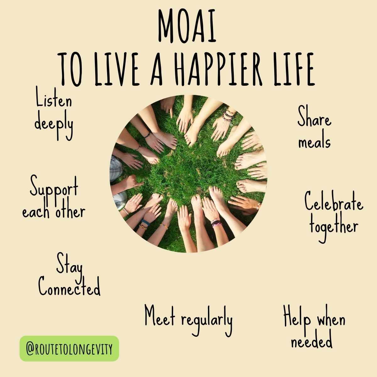 Why People in Japan Live Longer: The Power of Moai