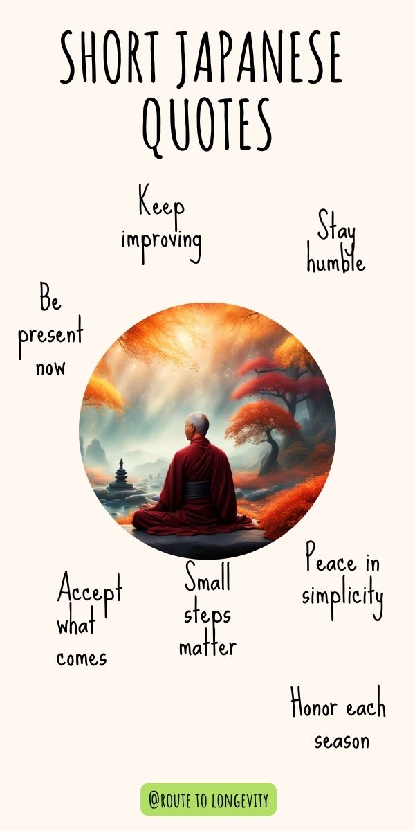 Inspirational Japanese Quotes and Proverbs on Life 