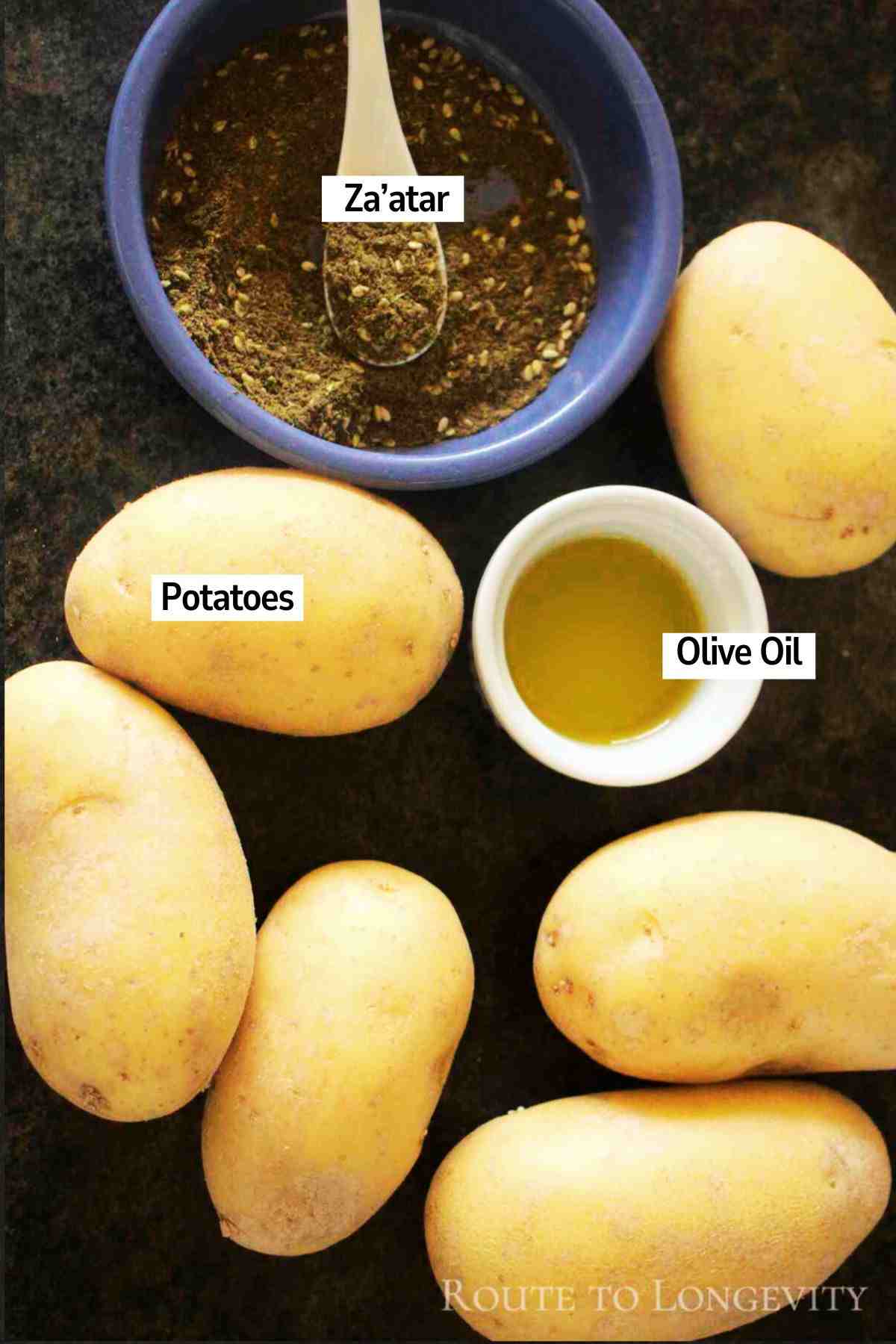 RTL - Ingredients (32) Ingredients to make zaatar fries