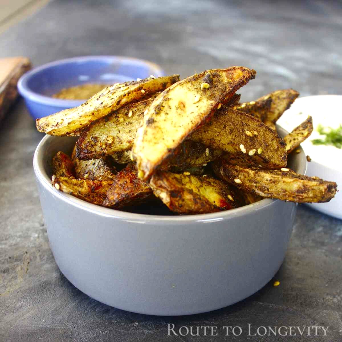 Za'atar Fries (7) How Do I Store and Reheat Za'atar Fries?