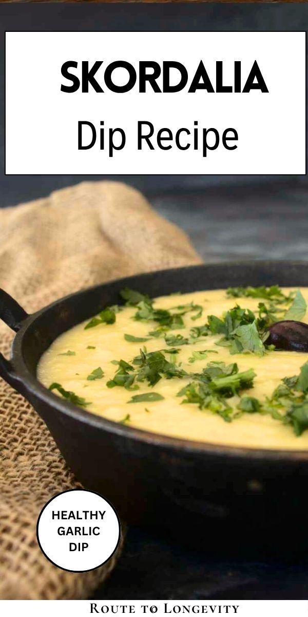 Skordalia dip recipe